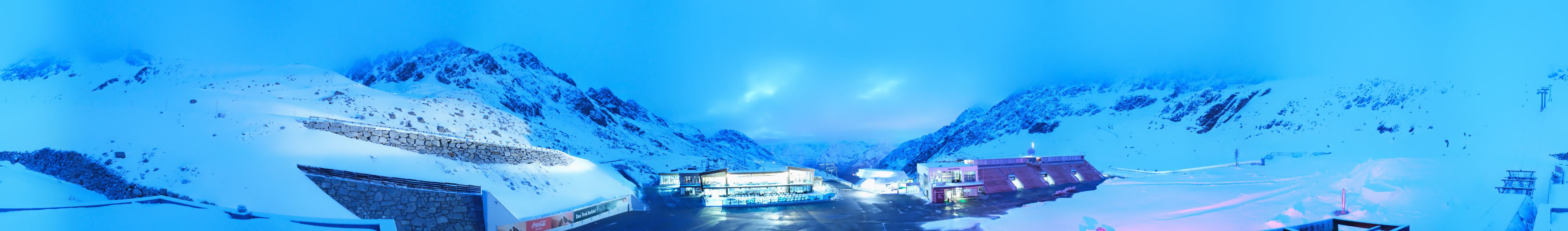 Archived image Webcam Glacier Arena Rettenbach