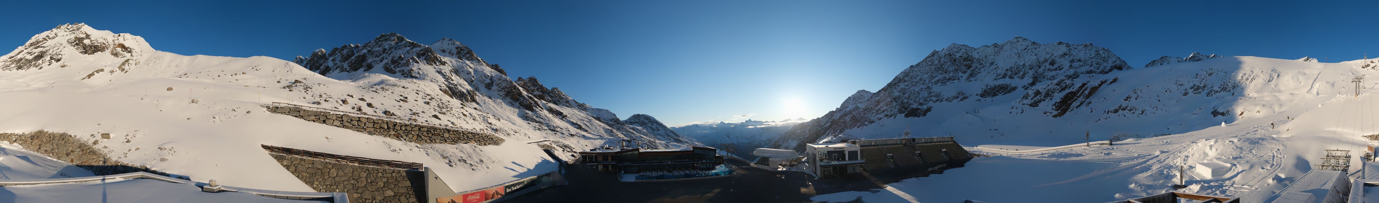 Archived image Webcam Glacier Arena Rettenbach