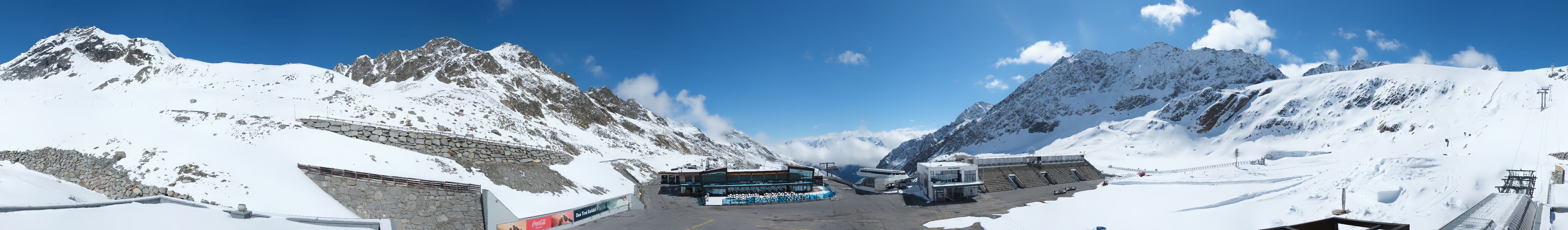 Archived image Webcam Glacier Arena Rettenbach