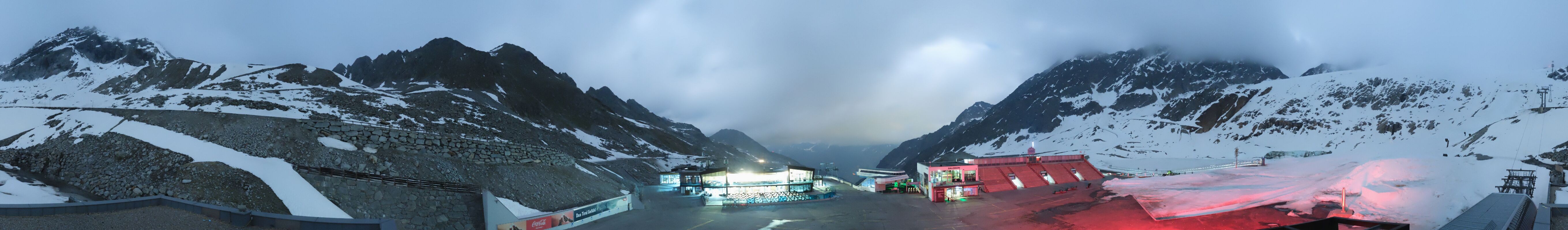 Archived image Webcam Glacier Arena Rettenbach