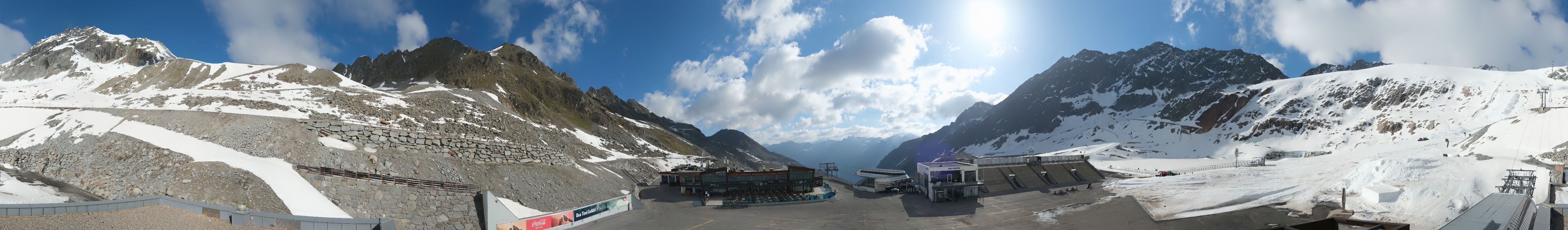 Archived image Webcam Glacier Arena Rettenbach