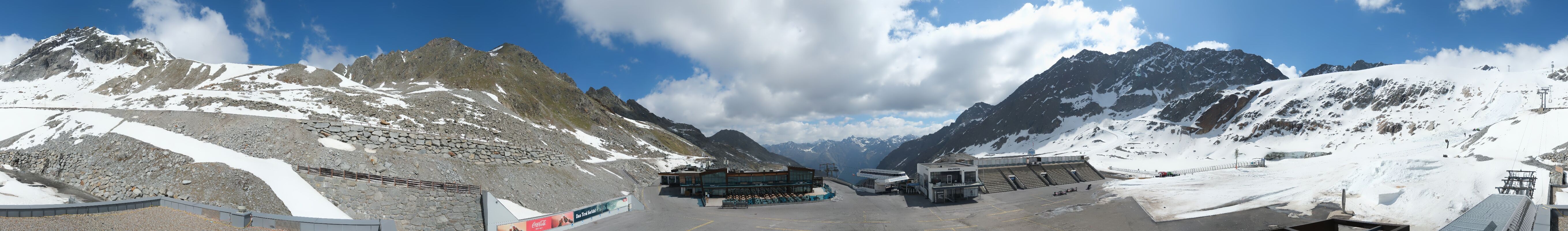 Archived image Webcam Glacier Arena Rettenbach