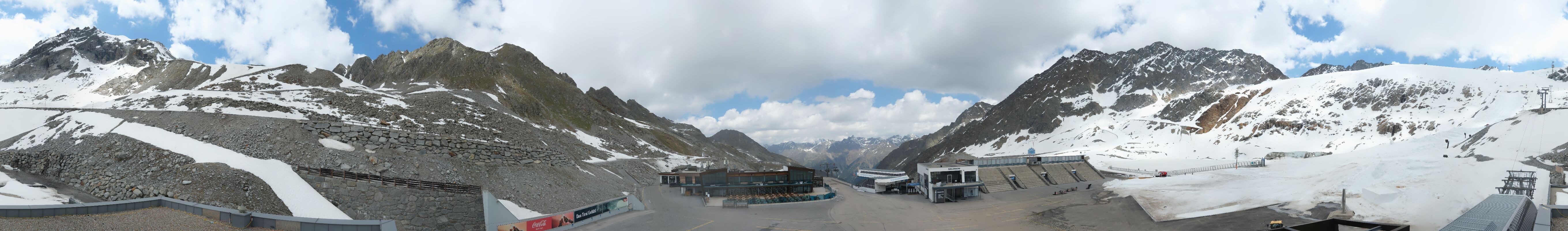 Archived image Webcam Glacier Arena Rettenbach