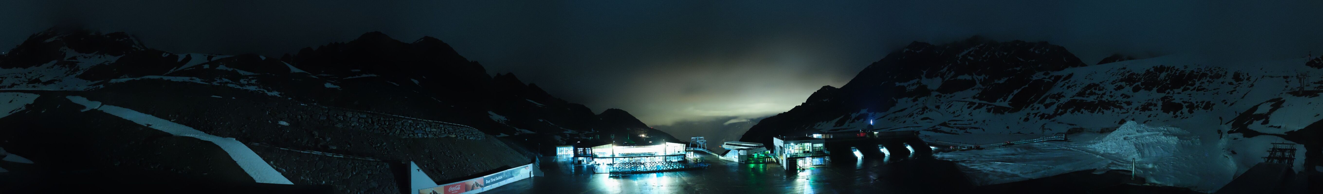 Archiv Foto Webcam Rettenbachgletscher Stadion