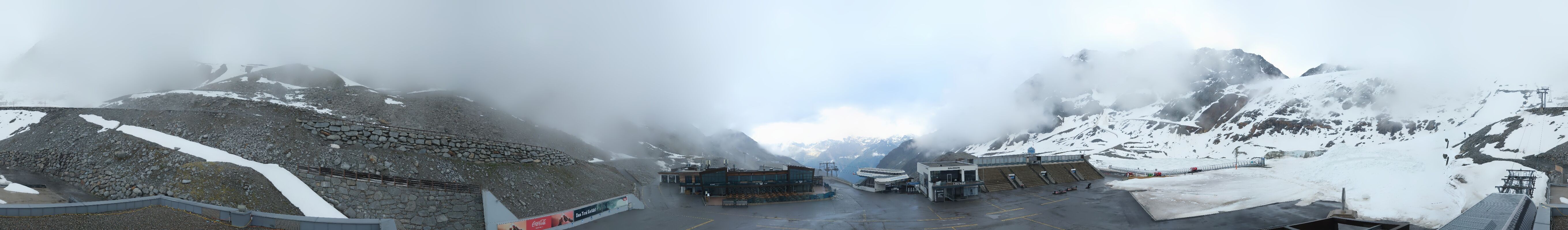 Archiv Foto Webcam Rettenbachgletscher Stadion