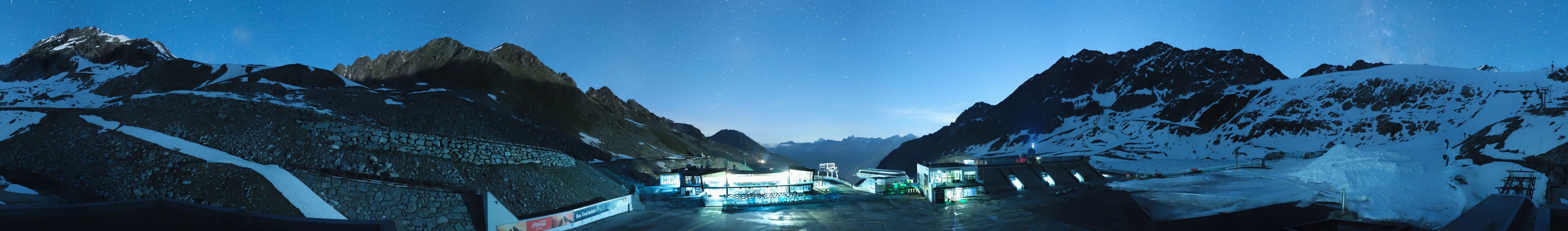 Archived image Webcam Glacier Arena Rettenbach