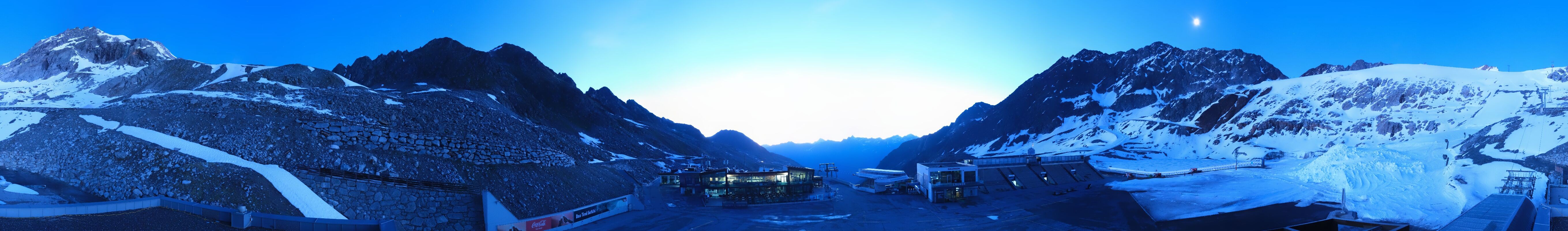 Archived image Webcam Glacier Arena Rettenbach