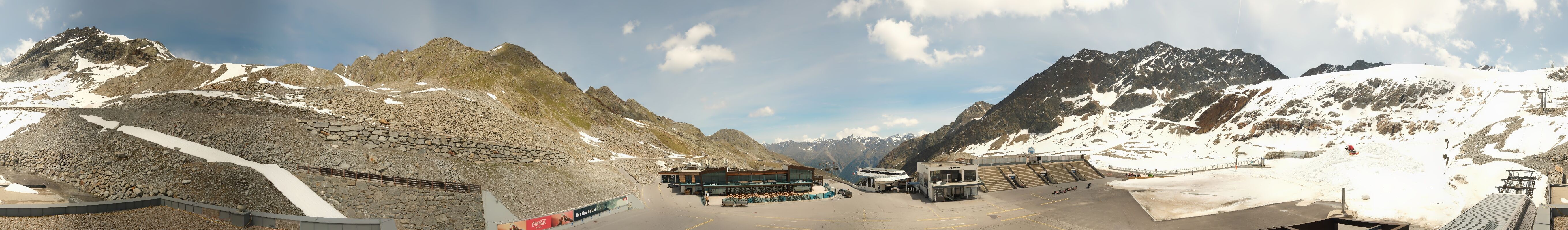 Archived image Webcam Glacier Arena Rettenbach