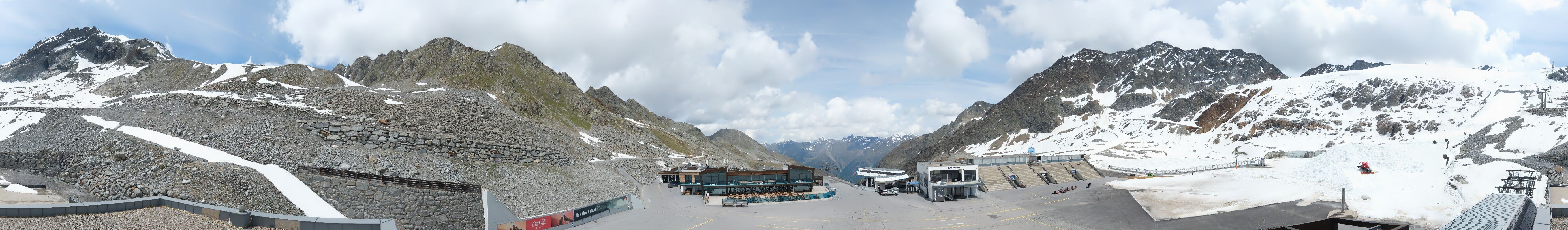 Archived image Webcam Glacier Arena Rettenbach