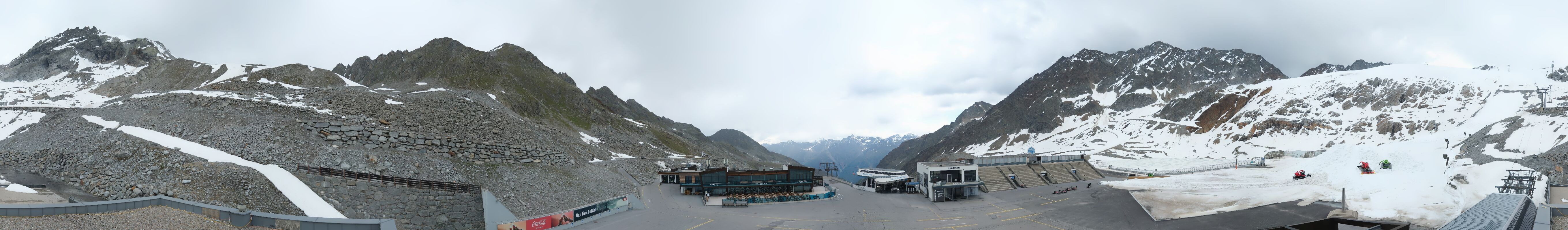 Archived image Webcam Glacier Arena Rettenbach