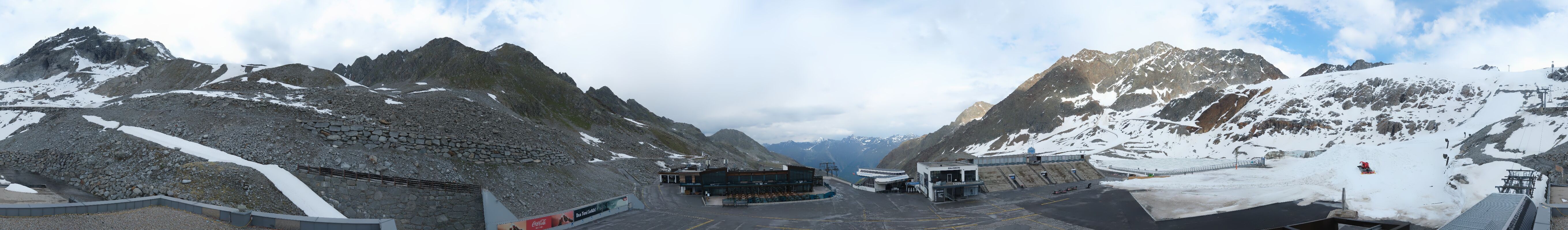 Archived image Webcam Glacier Arena Rettenbach