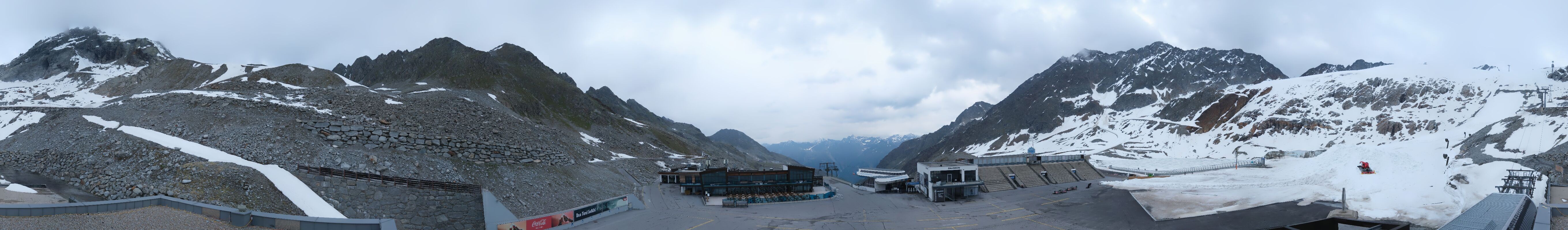 Archived image Webcam Glacier Arena Rettenbach