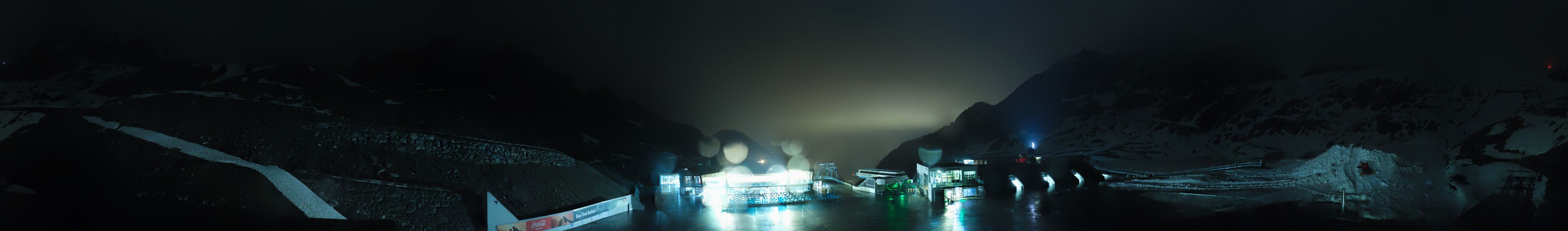 Archiv Foto Webcam Rettenbachgletscher Stadion
