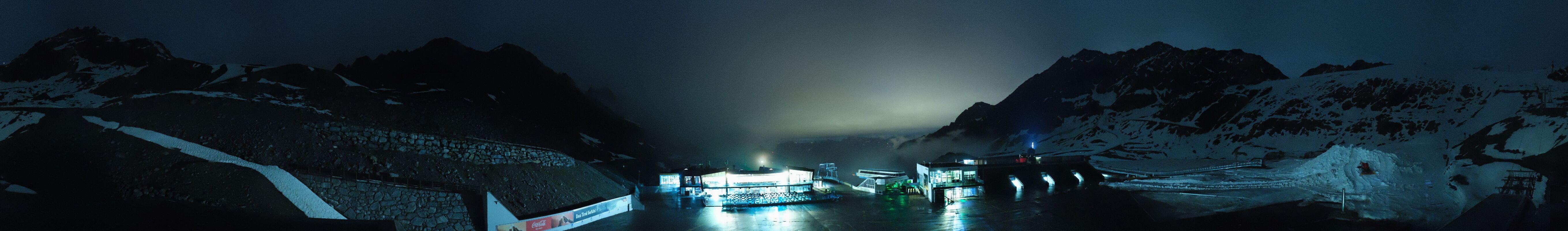 Archiv Foto Webcam Rettenbachgletscher Stadion
