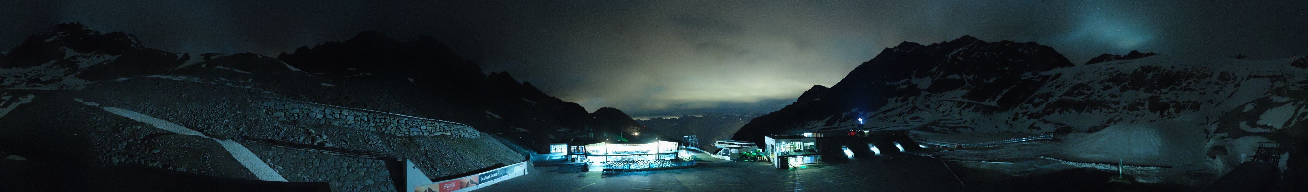 Archiv Foto Webcam Rettenbachgletscher Stadion