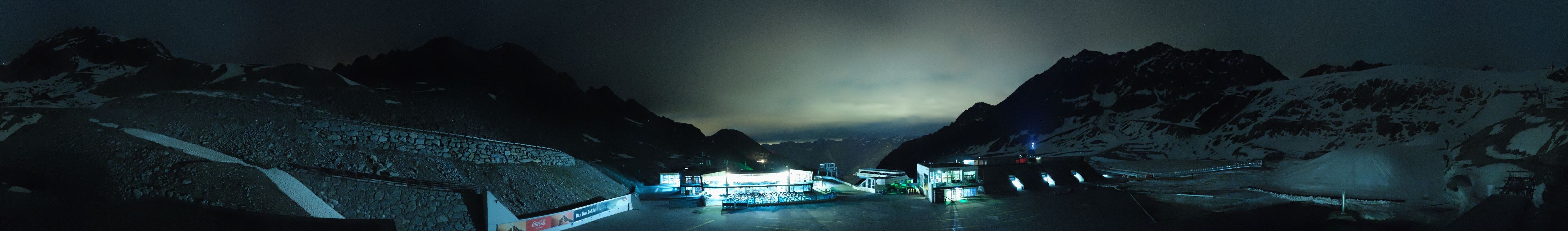 Archiv Foto Webcam Rettenbachgletscher Stadion