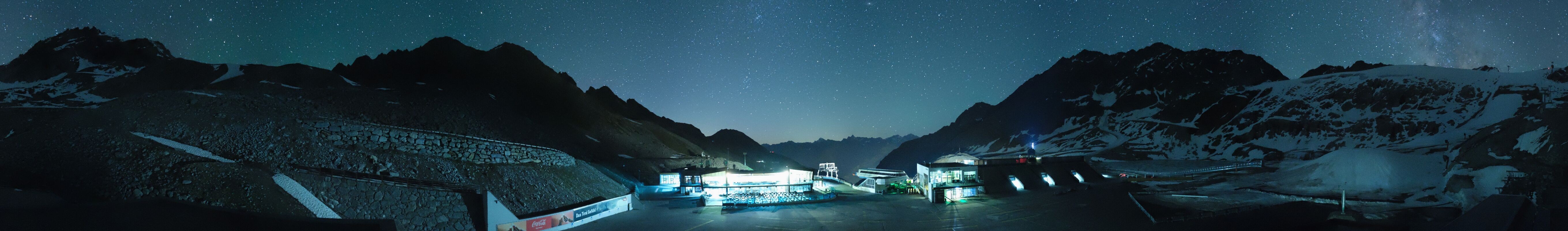 Archiv Foto Webcam Rettenbachgletscher Stadion