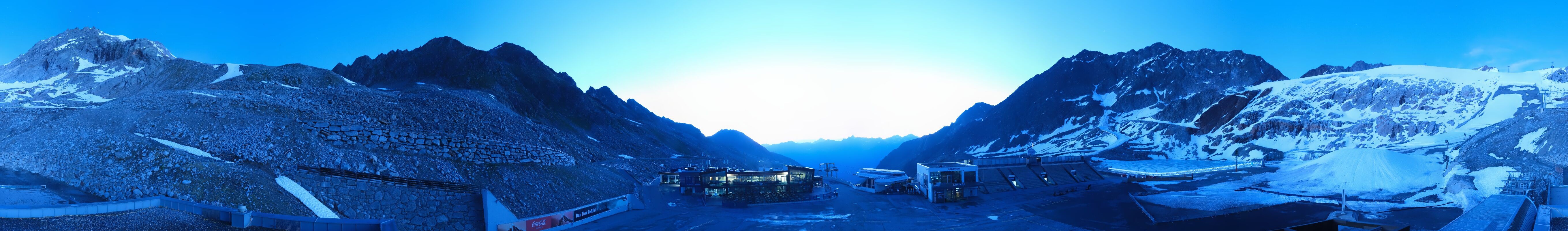 Archived image Webcam Glacier Arena Rettenbach