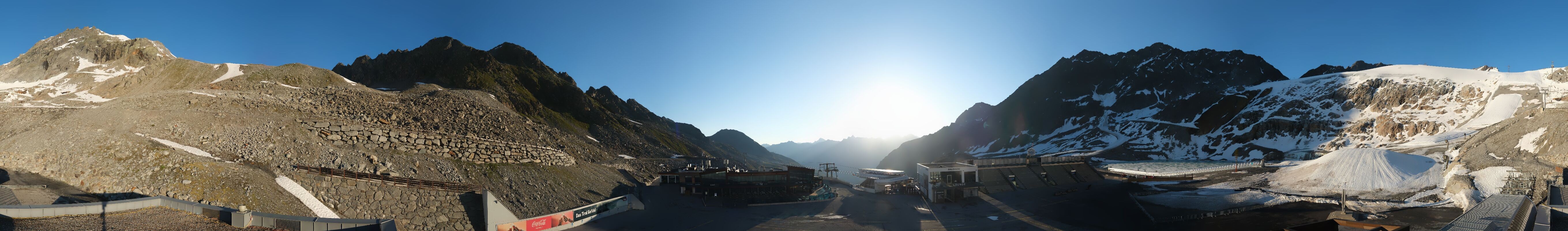Archived image Webcam Glacier Arena Rettenbach