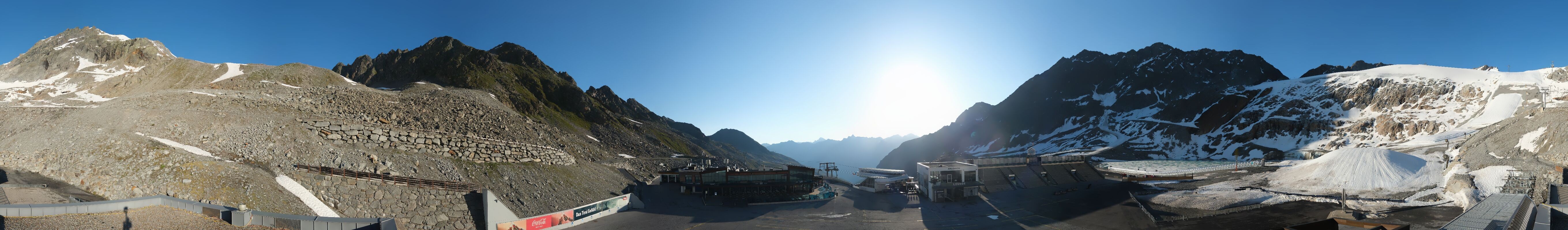 Archived image Webcam Glacier Arena Rettenbach