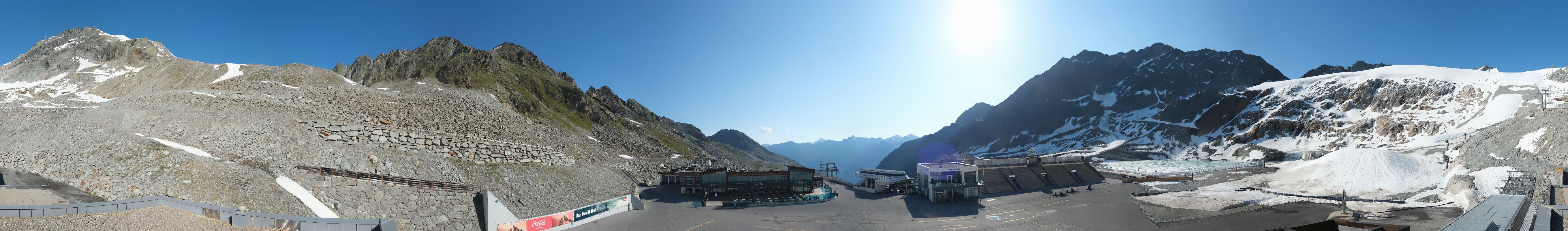 Archived image Webcam Glacier Arena Rettenbach