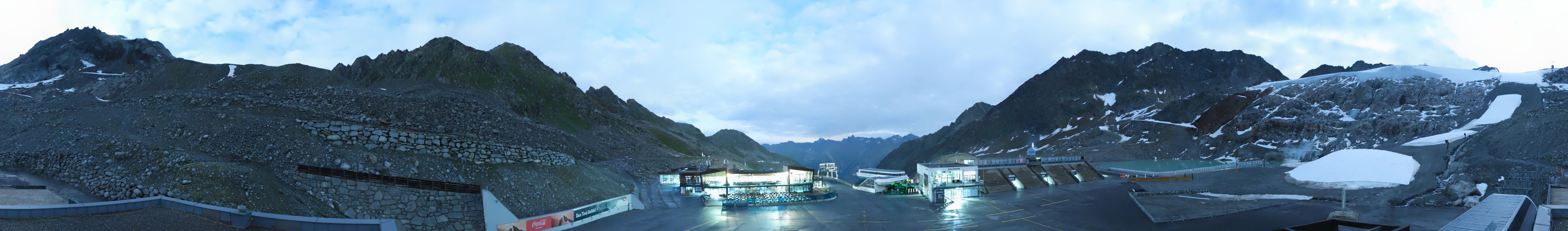 Archiv Foto Webcam Rettenbachgletscher Stadion