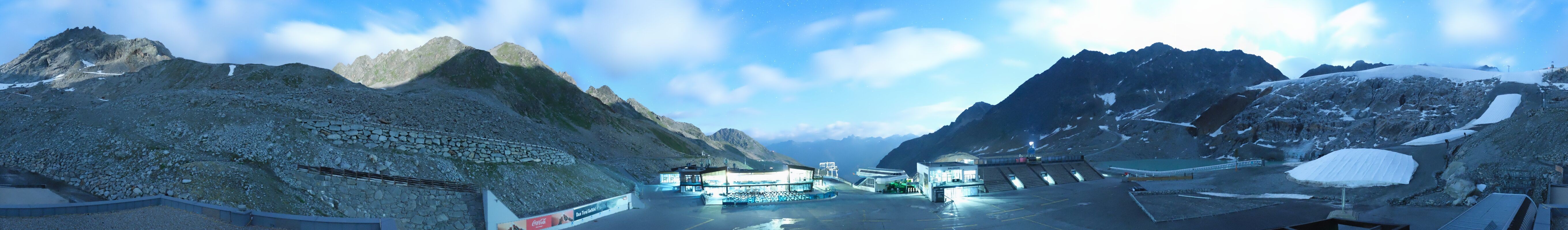 Archived image Webcam Glacier Arena Rettenbach