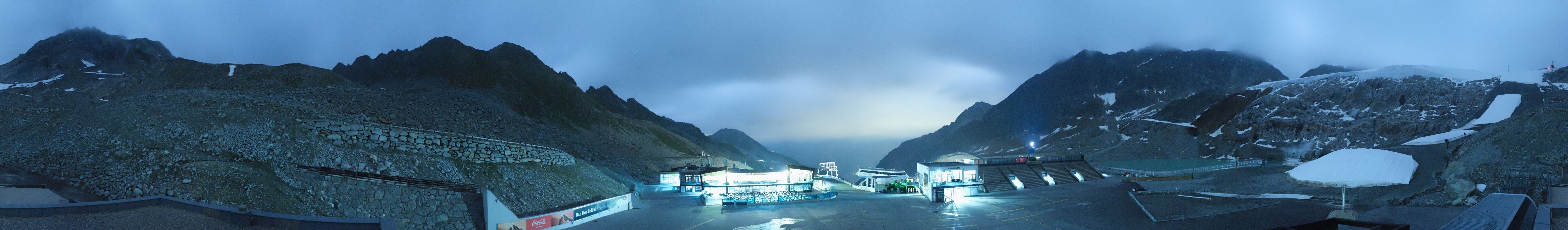Archived image Webcam Glacier Arena Rettenbach