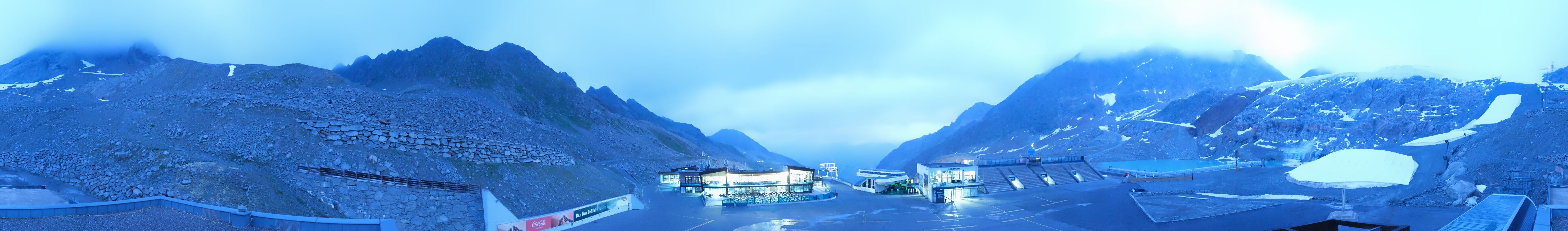 Archived image Webcam Glacier Arena Rettenbach