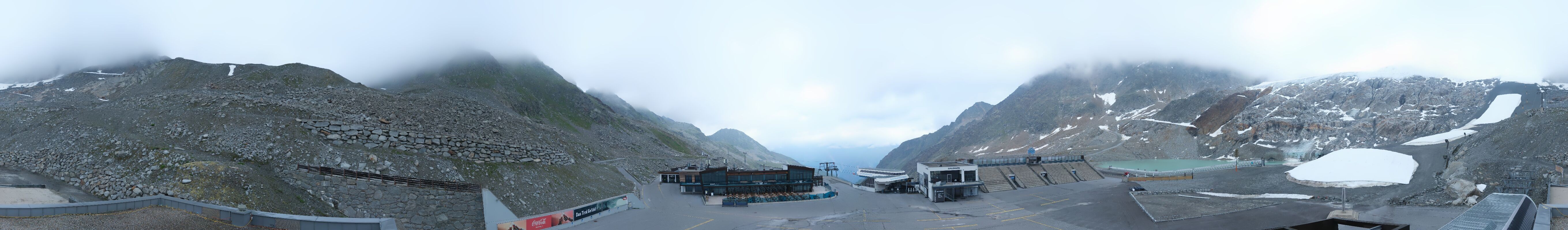 Archived image Webcam Glacier Arena Rettenbach