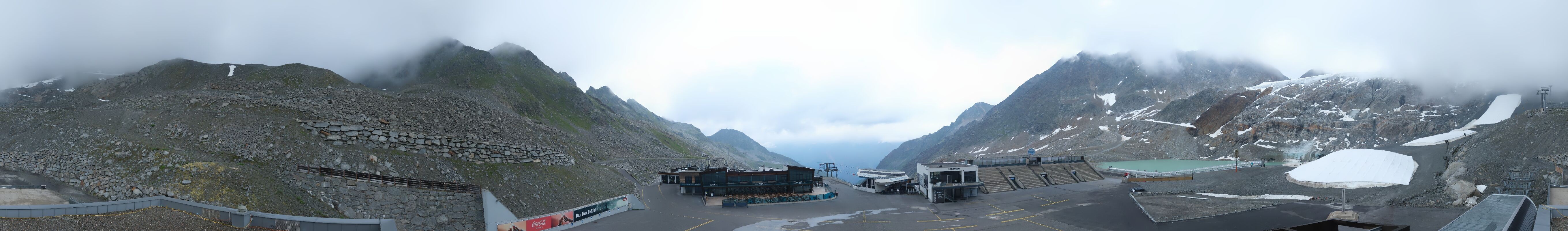 Archived image Webcam Glacier Arena Rettenbach