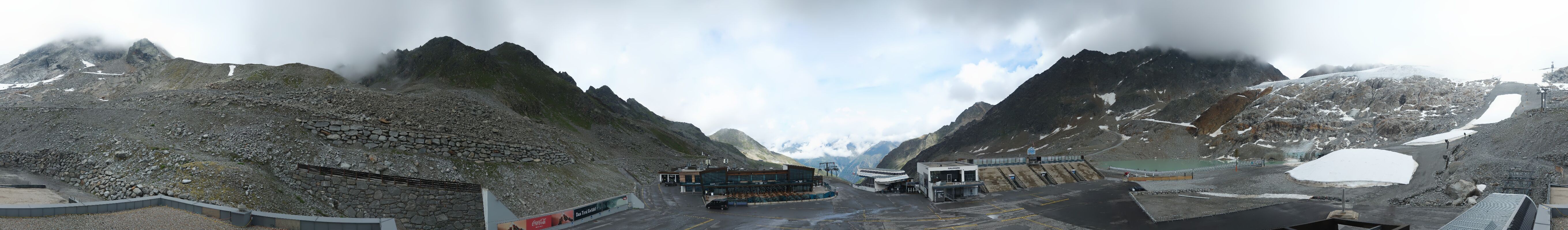Archived image Webcam Glacier Arena Rettenbach