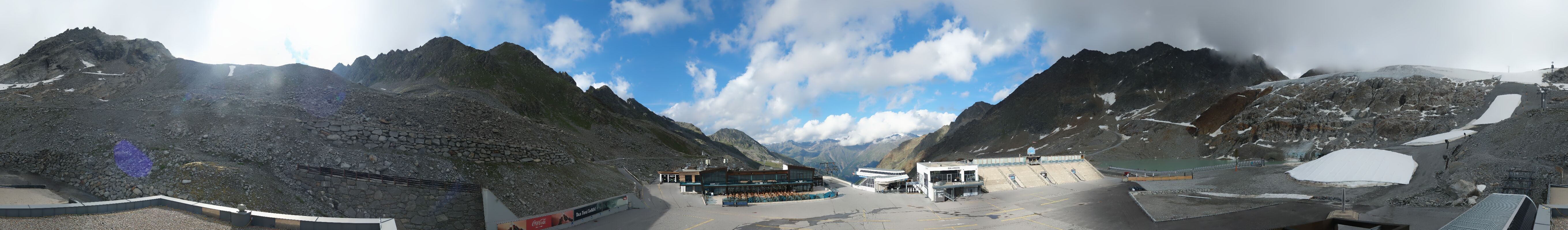 Archived image Webcam Glacier Arena Rettenbach