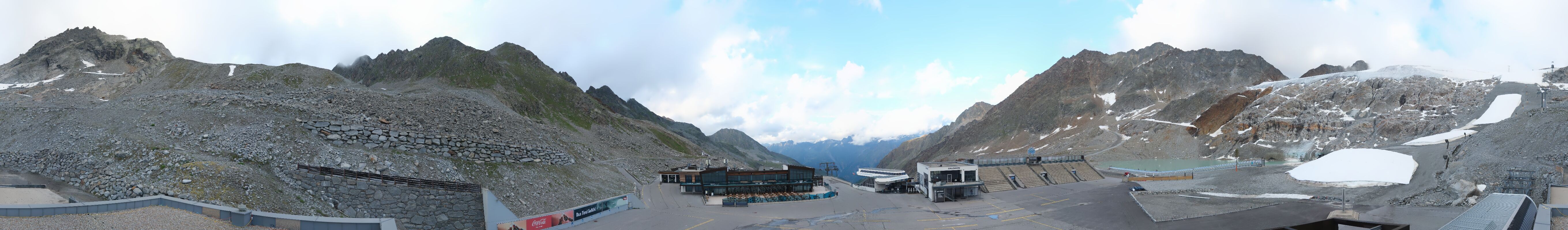 Archived image Webcam Glacier Arena Rettenbach