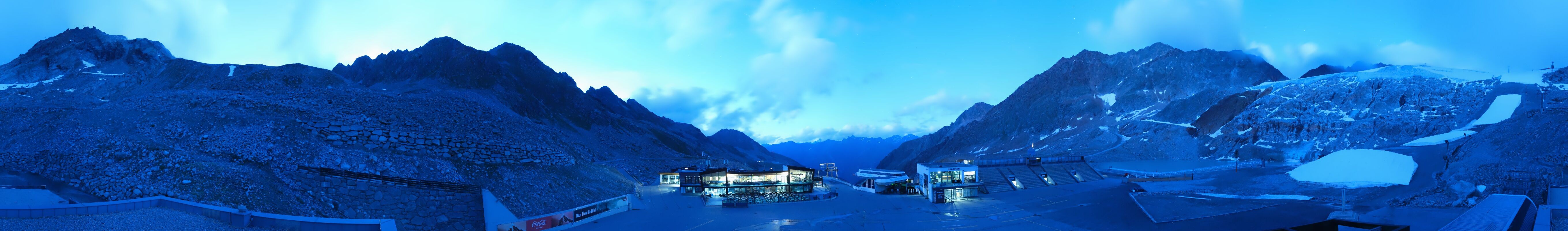 Archived image Webcam Glacier Arena Rettenbach