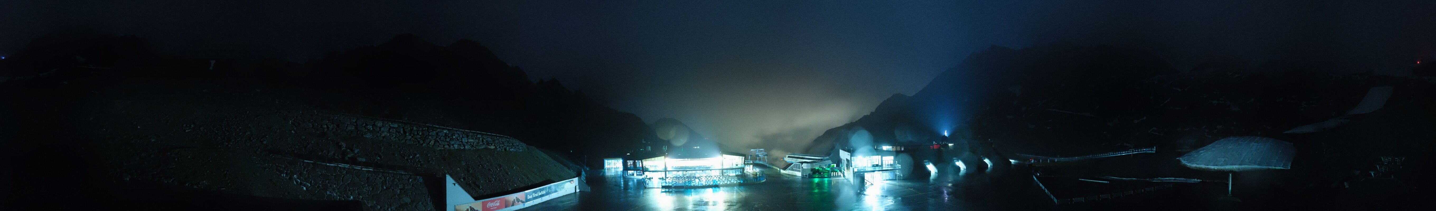 Archiv Foto Webcam Rettenbachgletscher Stadion