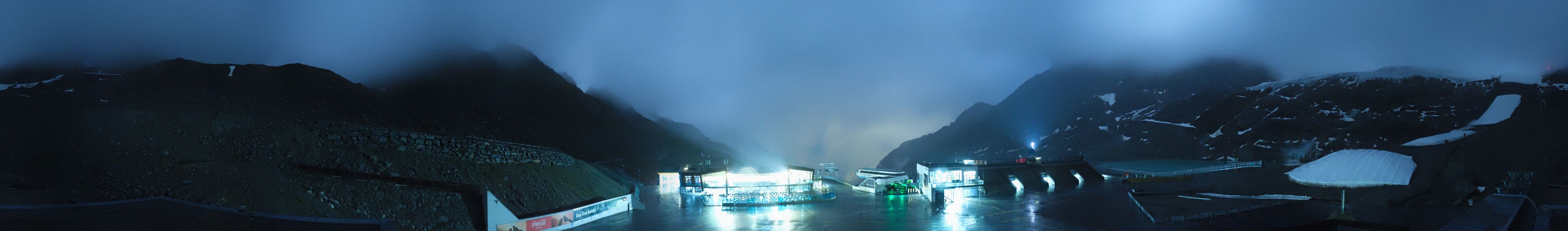 Archiv Foto Webcam Rettenbachgletscher Stadion