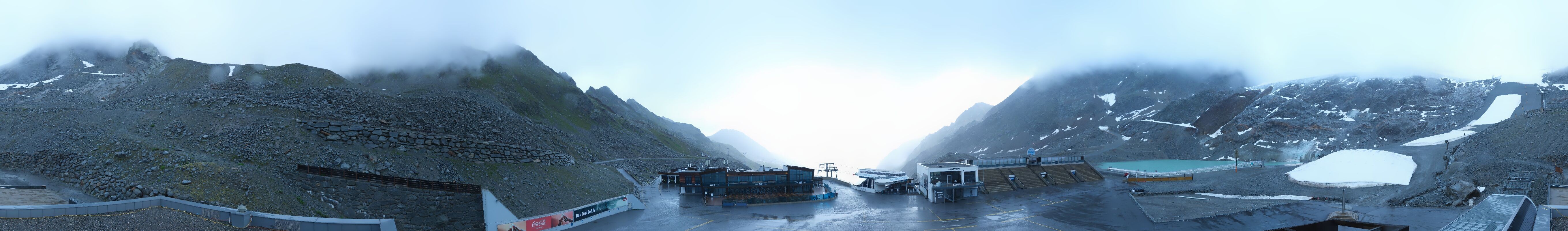 Archiv Foto Webcam Rettenbachgletscher Stadion