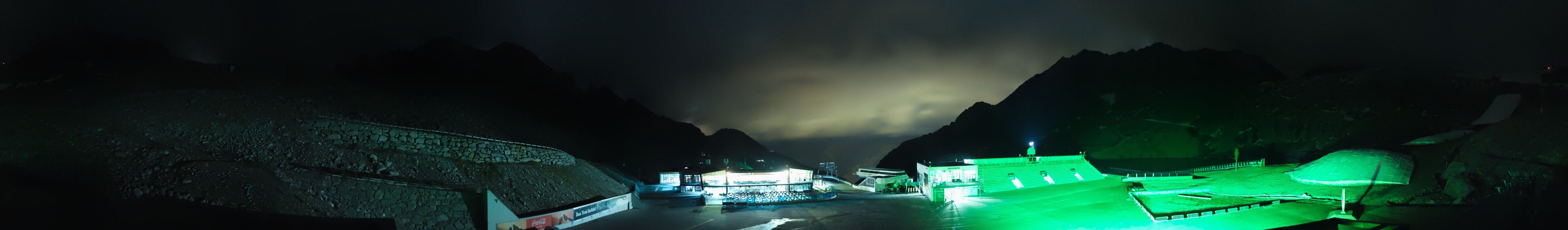Archiv Foto Webcam Rettenbachgletscher Stadion