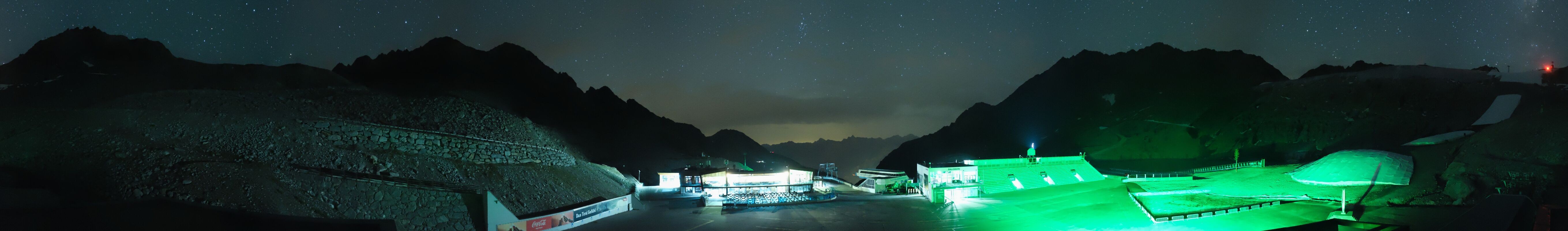 Archived image Webcam Glacier Arena Rettenbach