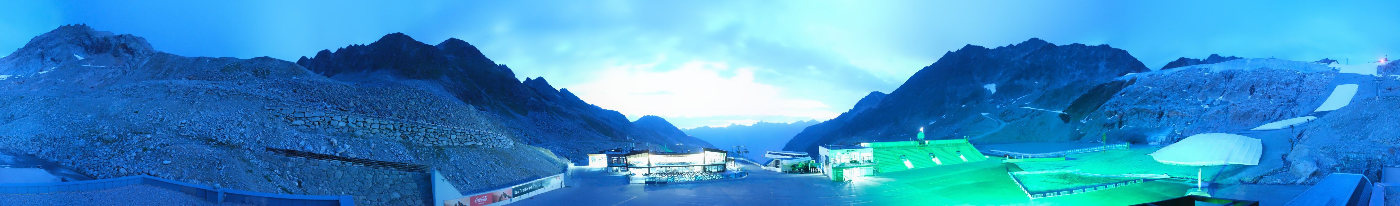 Archived image Webcam Glacier Arena Rettenbach
