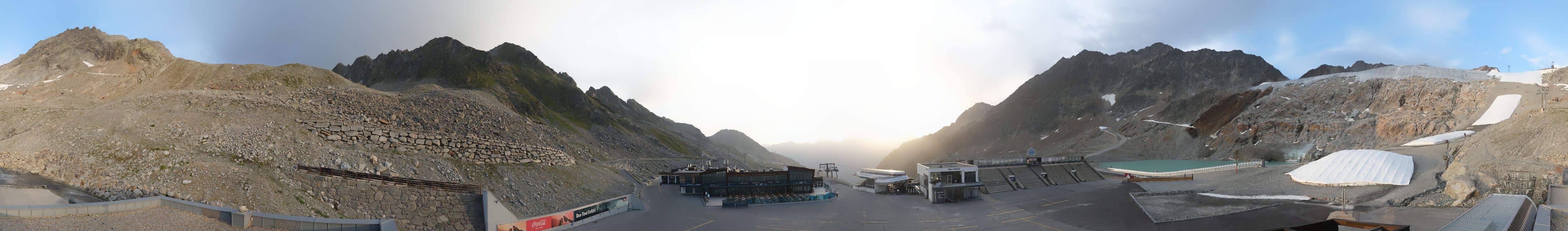 Archived image Webcam Glacier Arena Rettenbach