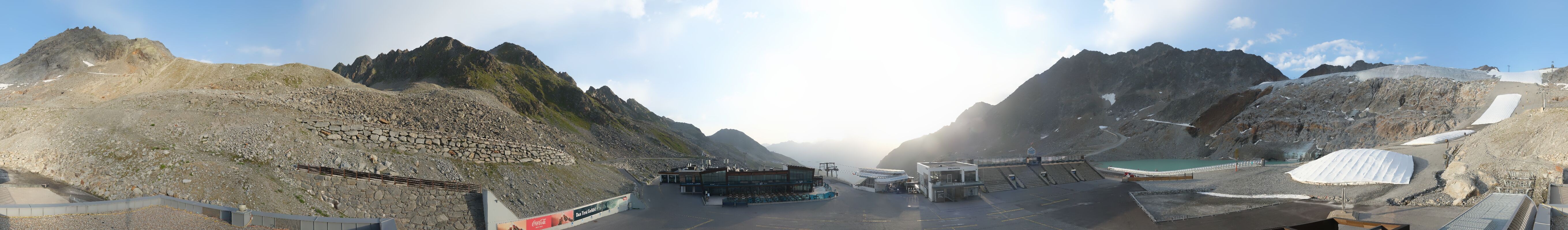Archived image Webcam Glacier Arena Rettenbach