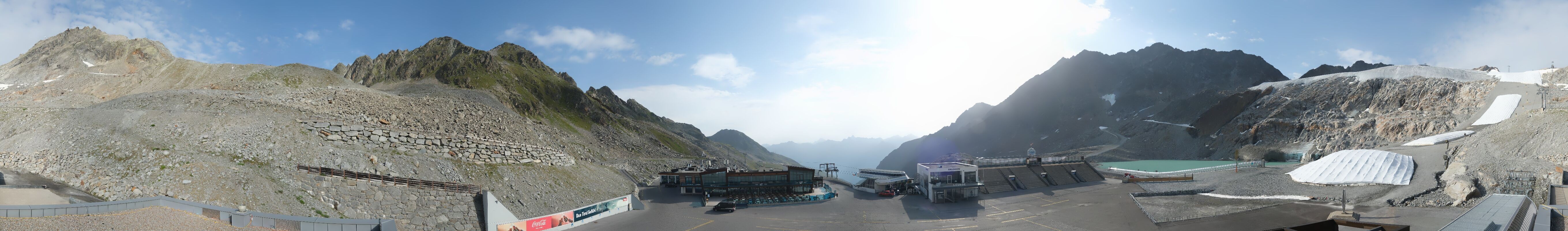 Archived image Webcam Glacier Arena Rettenbach
