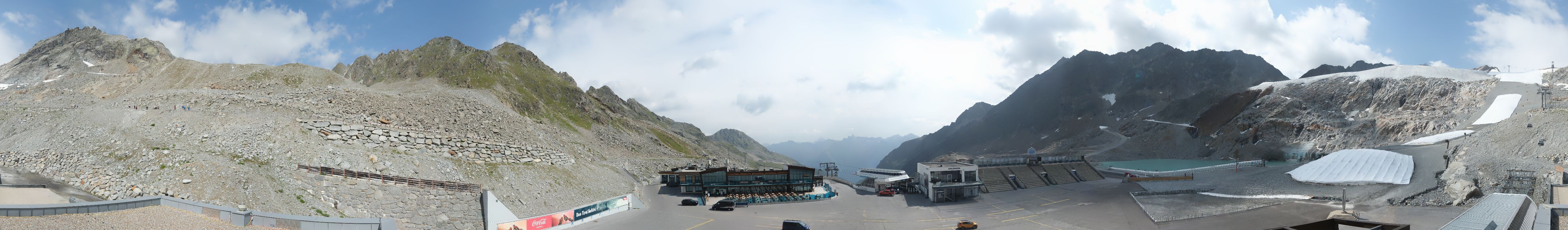 Archived image Webcam Glacier Arena Rettenbach
