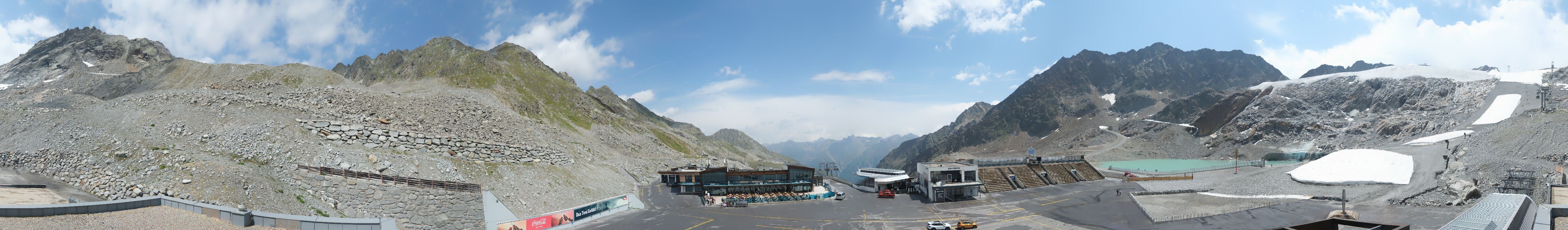 Archived image Webcam Glacier Arena Rettenbach