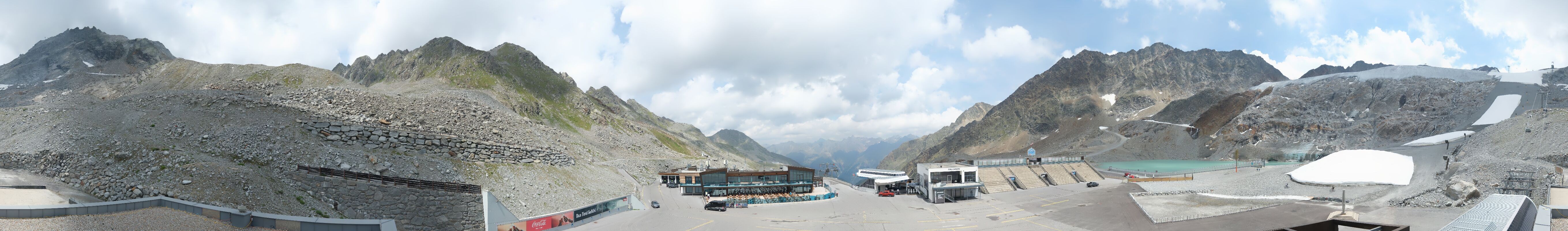Archived image Webcam Glacier Arena Rettenbach
