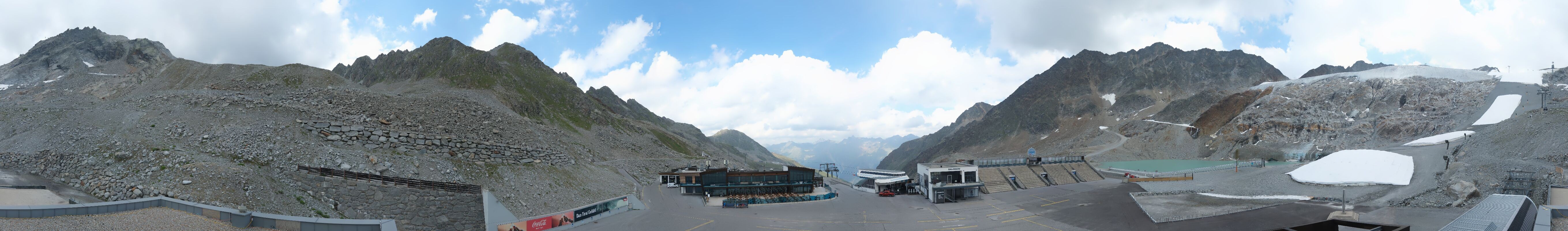 Archived image Webcam Glacier Arena Rettenbach
