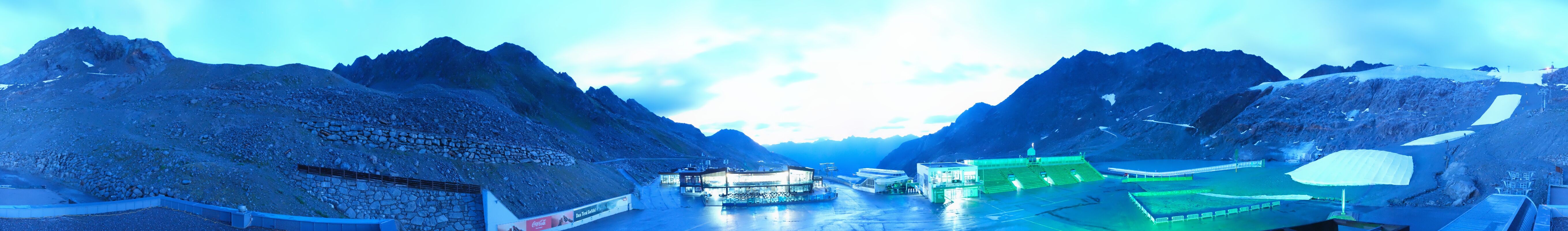 Archived image Webcam Glacier Arena Rettenbach