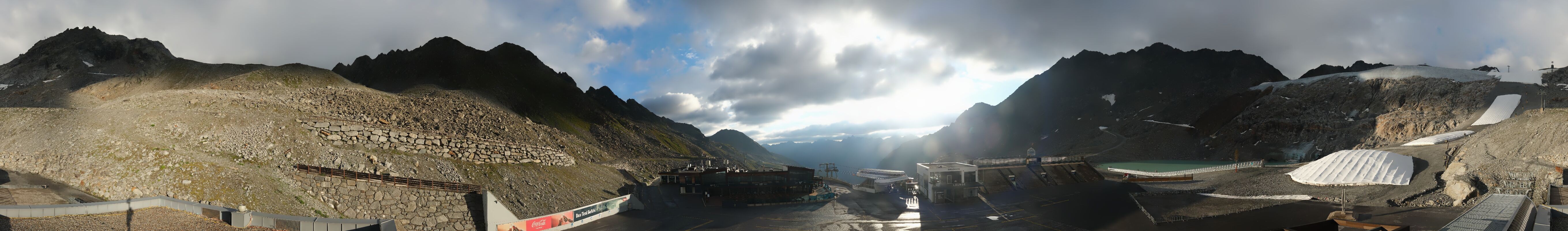 Archived image Webcam Glacier Arena Rettenbach